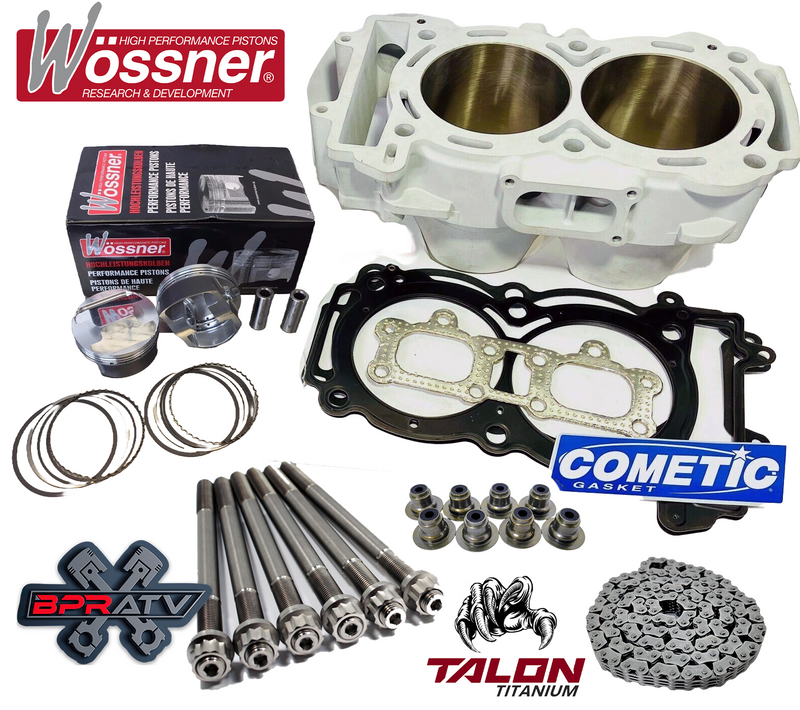 RZR XP 900 96mm Big Bore Cylinder 935cc 12:1 WOSSNER Pistons Top End Rebuild Kit