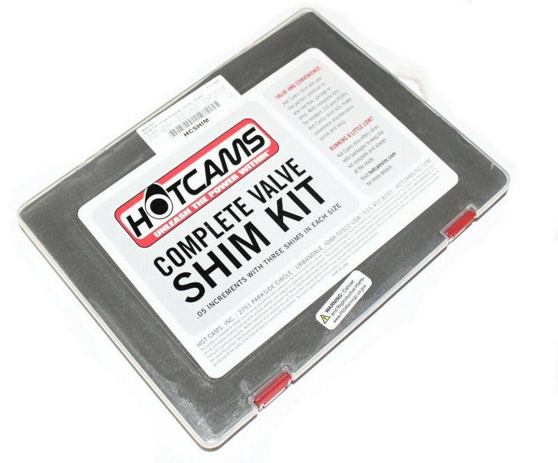 Shim Kit YZ250F RMZ250 KX250F CRF250R CRF150R HOT CAMS 7.48mm 141 Shims HCSHIM01