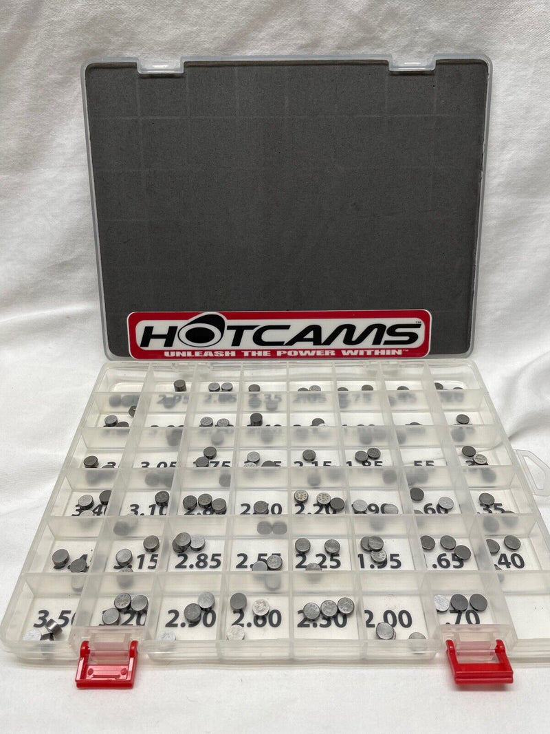 Shim Kit YZ250F RMZ250 KX250F CRF250R CRF150R HOT CAMS 7.48mm 141 Shims HCSHIM01