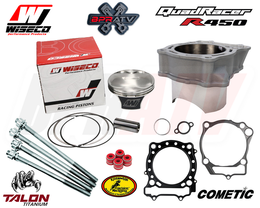 LTR450 LTR 450 Stock Bore Cylinder 11.7:1 Wiseco Piston Gasket Top End Kit Seals