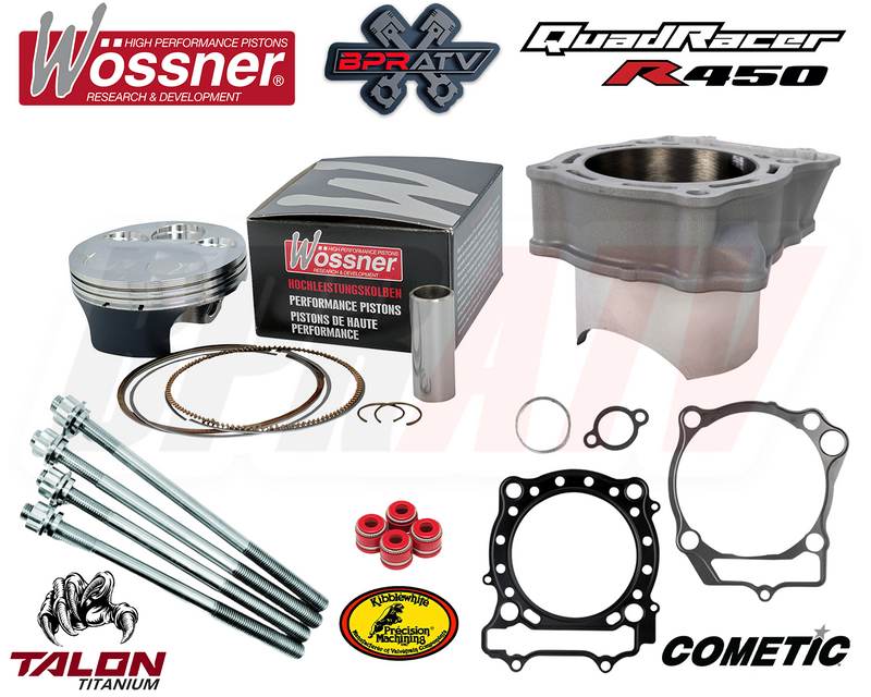LTR450 LTR 450 Stock Bore Cylinder 11.7:1 Wossner Piston Gasket Top End Kit Seal
