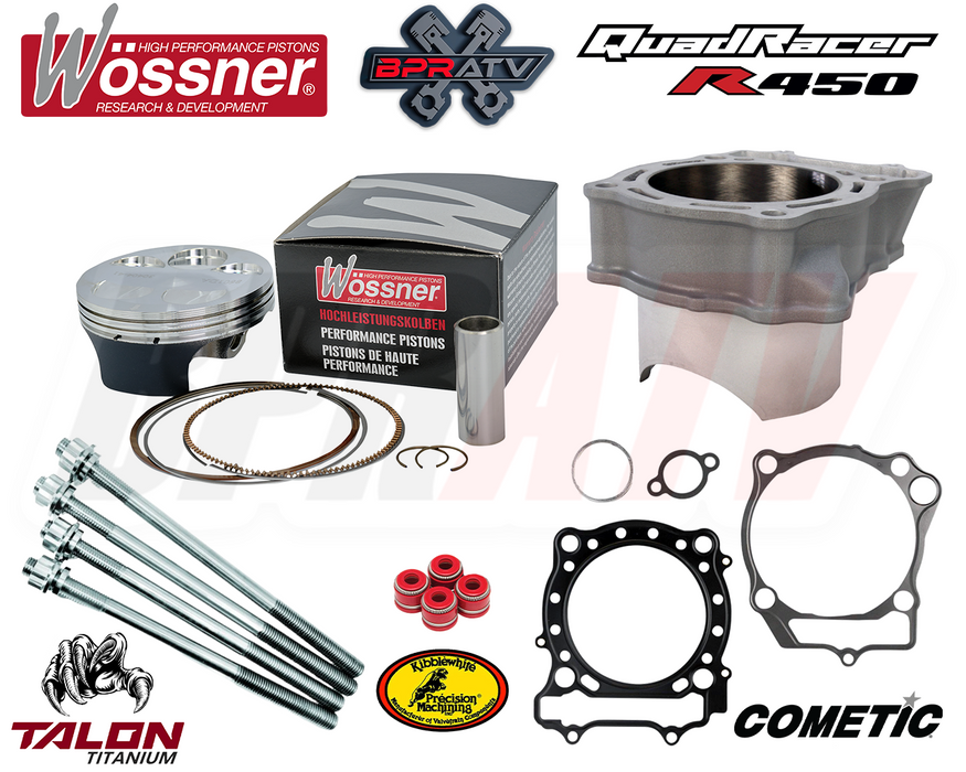 LTR450 LTR 450 Stock Bore Cylinder 11.7:1 Wossner Piston Gasket Top End Kit Seal