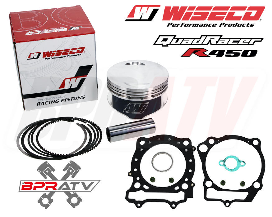 Suzuki LTR450 LTR 450 98mm 474cc Big Bore Wiseco Pump Gas Piston Cometic Gaskets