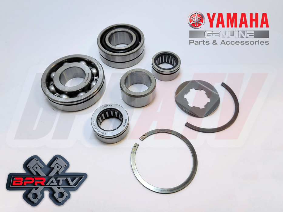 Yamaha Banshee Genuine OEM Transmission Bearings Circlip Collar Lock Washer Kit