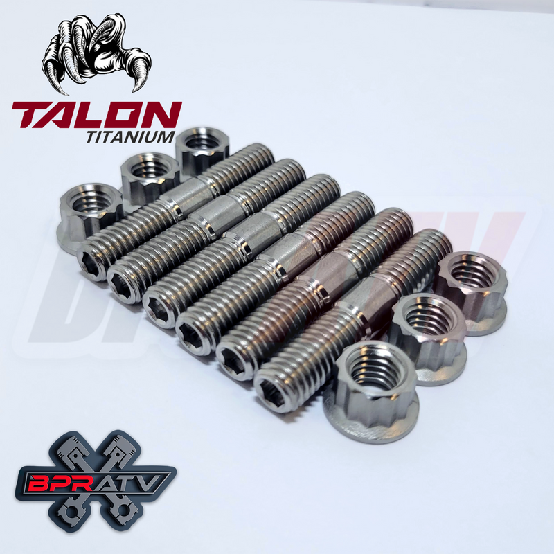 Suzuki LT250 LT 250R MODEL H Titanium Head Studs Ti Stud Bolt Upgrade Kit Set