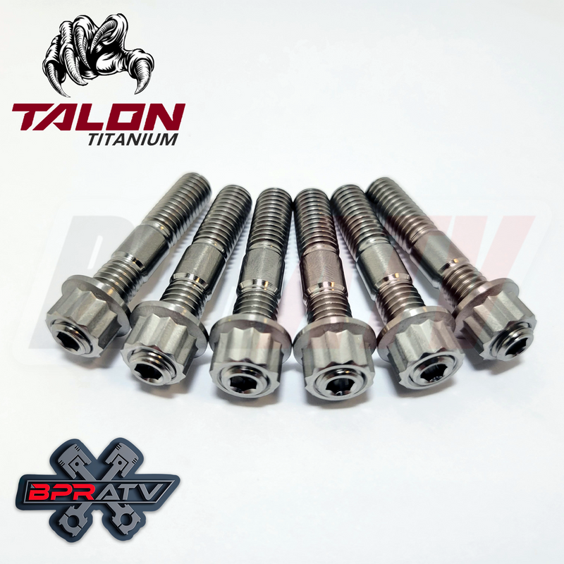 Banshee Cool Head Studs Orings TITANIUM Pro Design Billet Cylinder Head Stud Kit