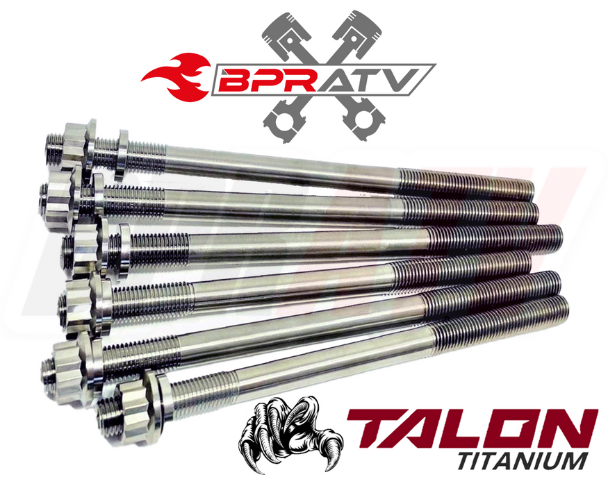 2020 Polaris RZR Pro XP COMPLETE BPRATV Titanium Cylinder Head Bolts Kit Studs