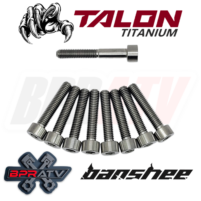 BPRATV Yamaha Banshee YFZ350 Talon Titanium Clutch Cover Bolt Kit for MODQUAD