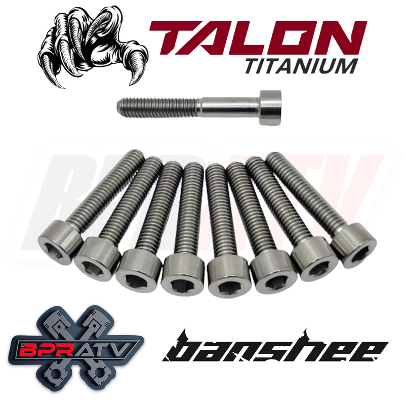 BPRATV Yamaha Banshee YFZ350 YFZ 350 Talon Titanium STOCK Clutch Cover BOLT Kit