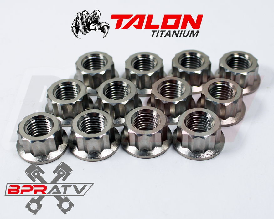 Honda TRX450R TRX 450R TITANIUM Lug Nut Complete Set Front Rear Kit Set of 16