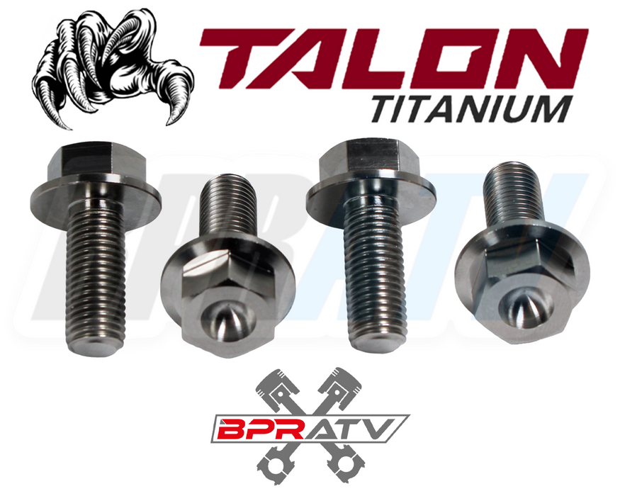 04-09 YFZ450 YFZ 450 TITANIUM Foot Peg Bolts HEX Flange Bolt Upgrade Set Kit (4)