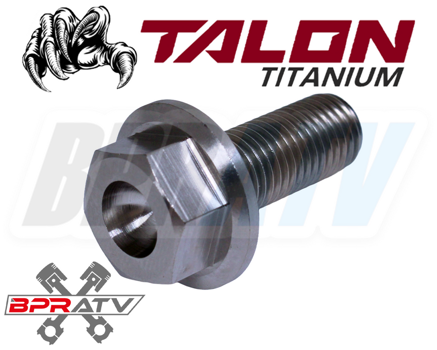 04-09 YFZ450 YFZ 450 TITANIUM Foot Peg Bolts HEX Flange Bolt Upgrade Set Kit (4)