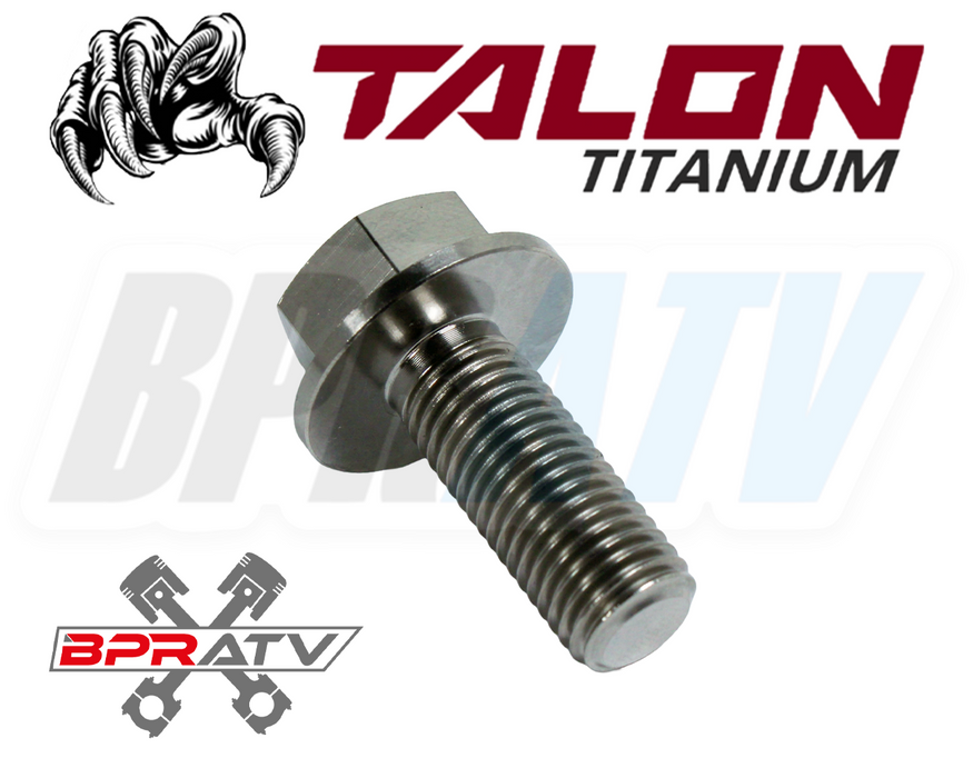 04-13 Raptor 350 YFM350 TITANIUM Foot Peg Bolts HEX Flange Bolt Upgrade Set Kit