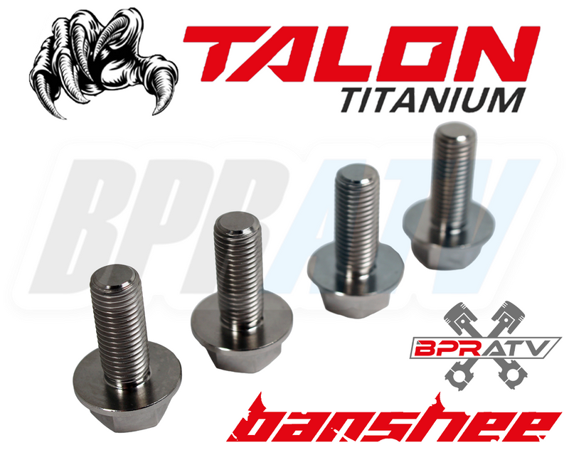 Banshee Foot Peg Bolts TITANIUM Banshee 350 Pegs Flange HEX Bolts 95817-10025-00