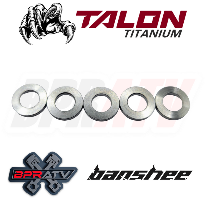 BPRATV Yamaha Banshee YFZ350 Talon Titanium Water Pump Cover Bolt & Washer Kit