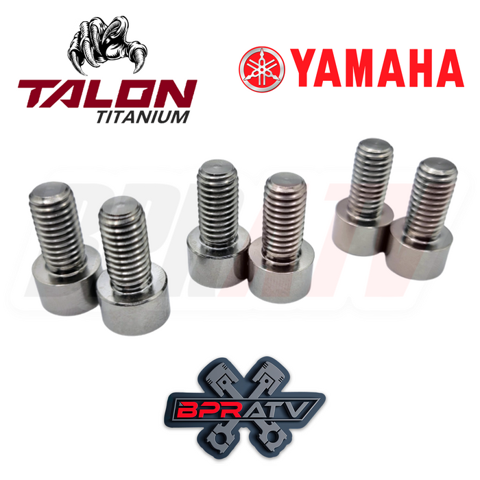 Yamaha Warrior 350 YFM350X YFM 350X TITANIUM Clutch Cover Bolts Screw Kit Ti Set