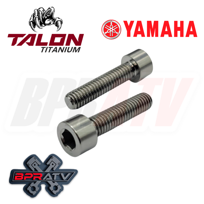 Yamaha Warrior 350 YFM350X YFM 350X TITANIUM Clutch Cover Bolts Screw Kit Ti Set