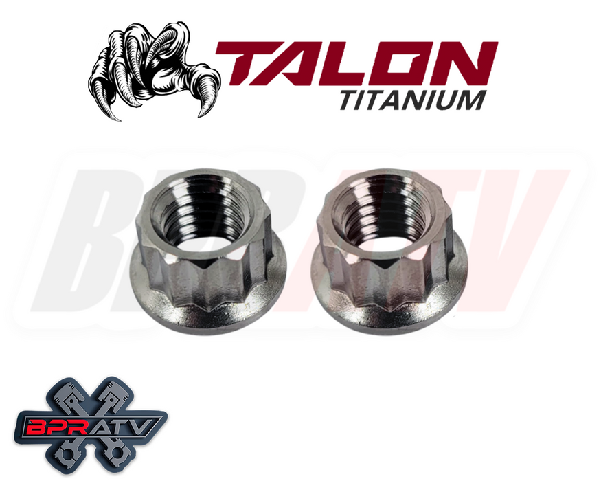 Banshee YFZ 350 Cheetah CUB Pro Design Cool Head 19cc 22cc Domes Titanium Nuts