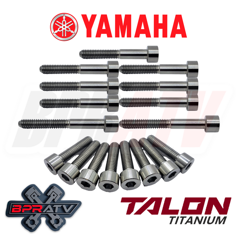 Yamaha Blaster Complete BPRATV TITANIUM Motor Engine Studs Bolts Screw Kit Set