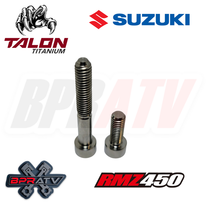 BPRATV Suzuki RMZ450 RMZ 450 RMZ250 250 Talon Titanium Oil Filter Cover Bolt Kit