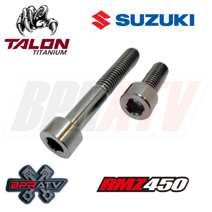 BPRATV Suzuki RMZ450 RMZ 450 RMZ250 250 Talon Titanium Oil Filter Cover Bolt Kit