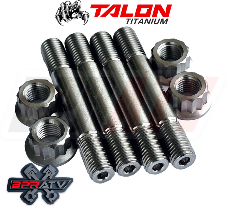 Polaris 3084138 Cylinder Stud Bolts TITANIUM Head Studs Nut Bolt Kit Heavy Duty