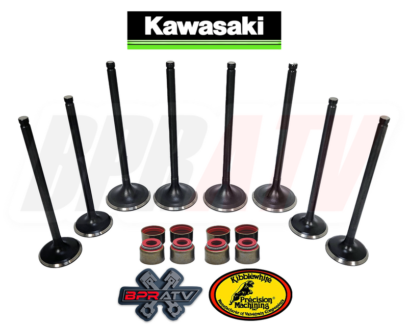 04-09 Kawasaki KFX700 KSV700 Exhaust Intake Valves Kibblewhite Valves Stem Seals