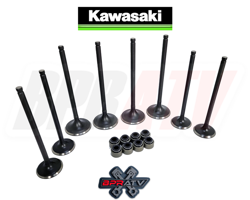 05-13 Kawasaki Brute Force 650 KVF650 Exhaust & Intake Valves Stem Seals Fix Kit