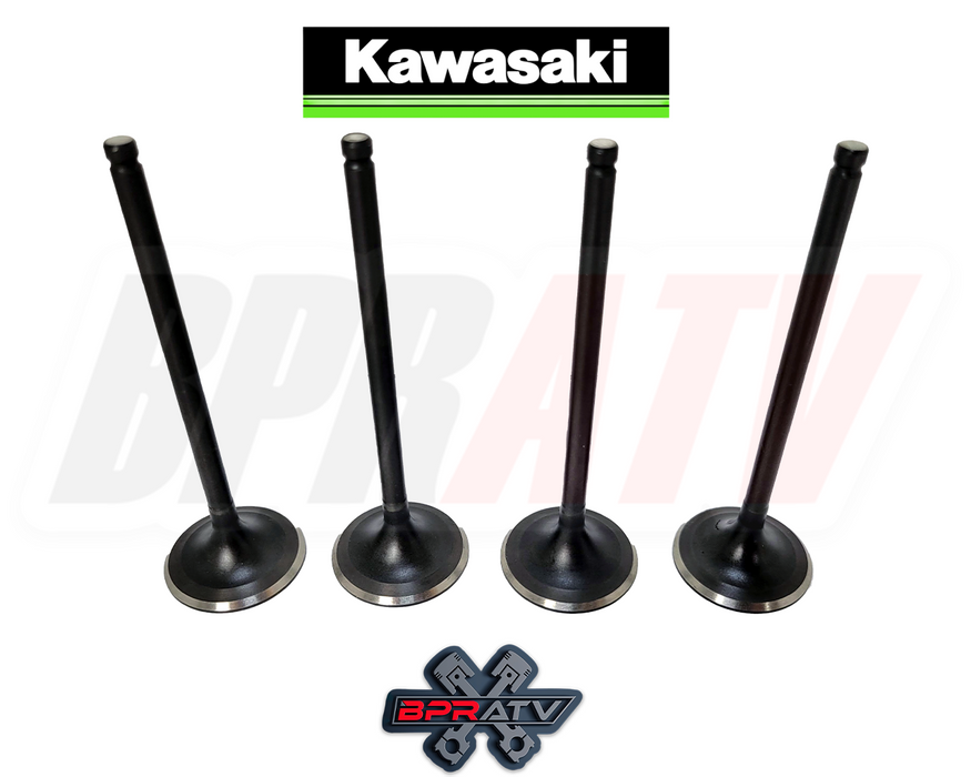 04-09 Kawasaki KFX700 KSV 700 Exhaust & Intake Valves Viton Stem Seals Fix Kit