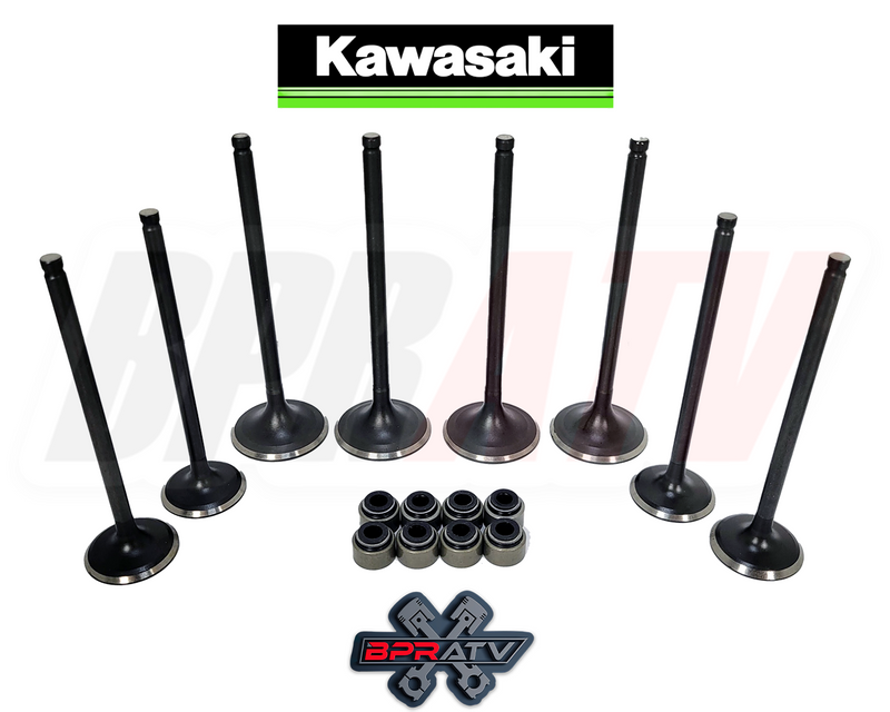 04-06 Kawasaki Prairie 700 KVF700 KVF Exhaust & Intake Valves Stem Seals Fix Kit