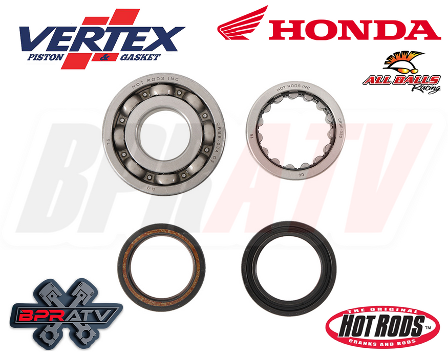 06-07 CRF250R CRF 250R Hotrods Wiseco Top Bottom End Rebuild Kit Piston Crank GK