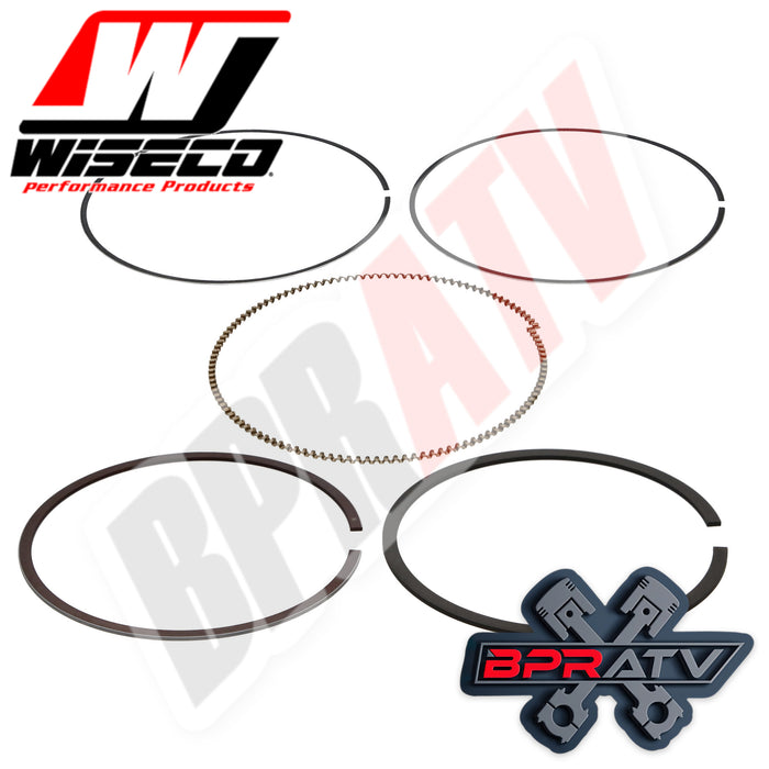 RZR XP 1000 WISECO 93mm Stock OEM Bore Piston Rings Set Pair Cometic Top End Kit