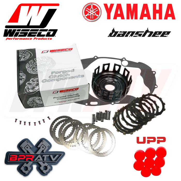 Yamaha Banshee 350 WISECO Billet Clutch Basket Plates Springs Gasket UPP Cushion