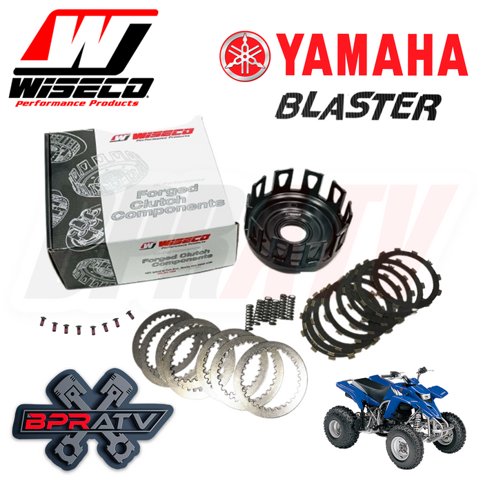 88-06 Yamaha Blaster YFS200 Wiseco Heavy Duty CNC Clutch Basket Fibers & Springs