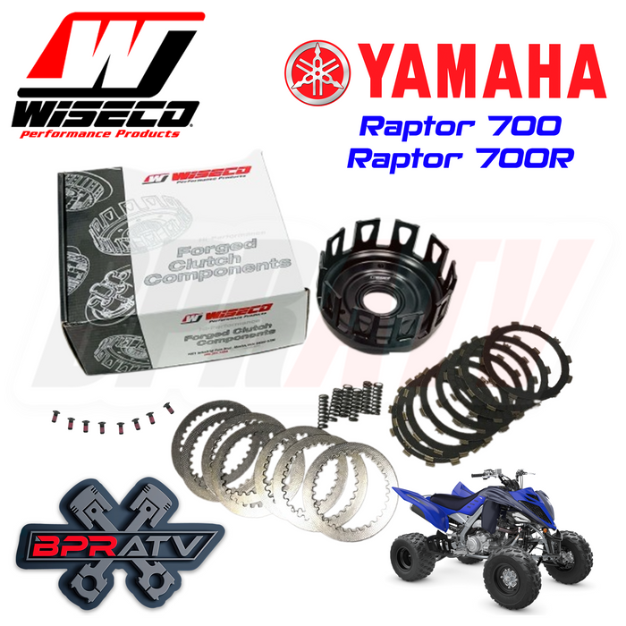 Yamaha Raptor 700 Wiseco Heavy Duty Clutch Billet Basket & Steel Fibers Springs