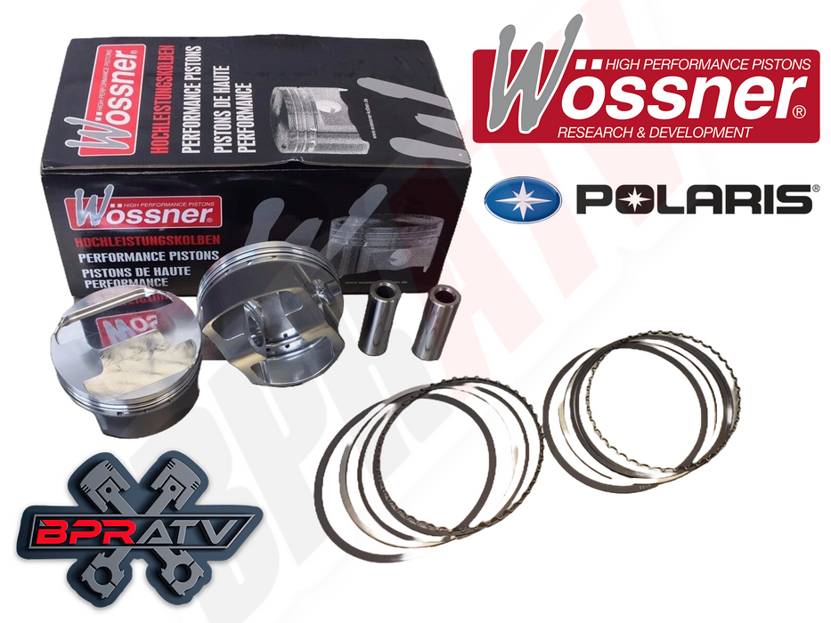 11-14 Polaris RZR XP 900 XP900 Cylinder 93mm Wossner Pistons Cometic Gaskets Top