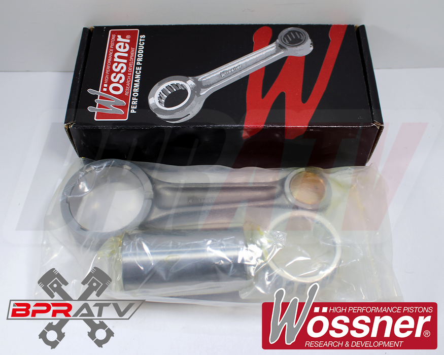 07+ Grizzly 700 WOSSNER Connecting Rod Kit SKF Bearings Crankshaft Rebuild Kit