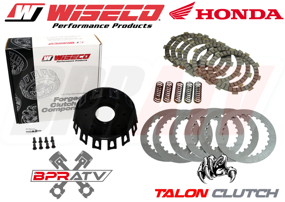 00-07 Honda CR125 CR 125 Wiseco Heavy Duty CNC Billet Clutch Basket Fiber Spring