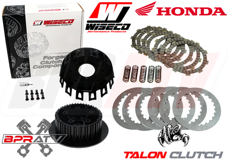 00-07 Honda CR125 CR 125 Wiseco CNC Billet Clutch Basket Inner Hub Fiber Springs