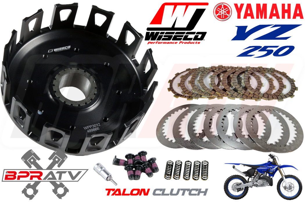 93-24 Yamaha YZ250 YZ 250 WISECO Heavy Duty CNC Billet Clutch Basket Clutch Kit
