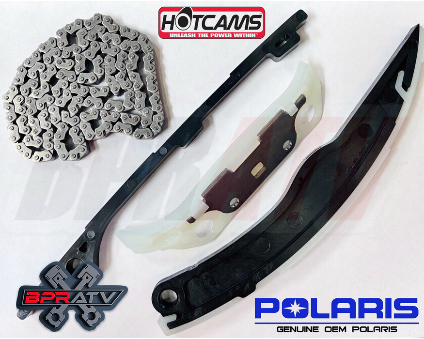 Polaris XP1000 XP 1000 Genuine OEM Chain Guide Complete Set & HOTCAMS Cam Chain