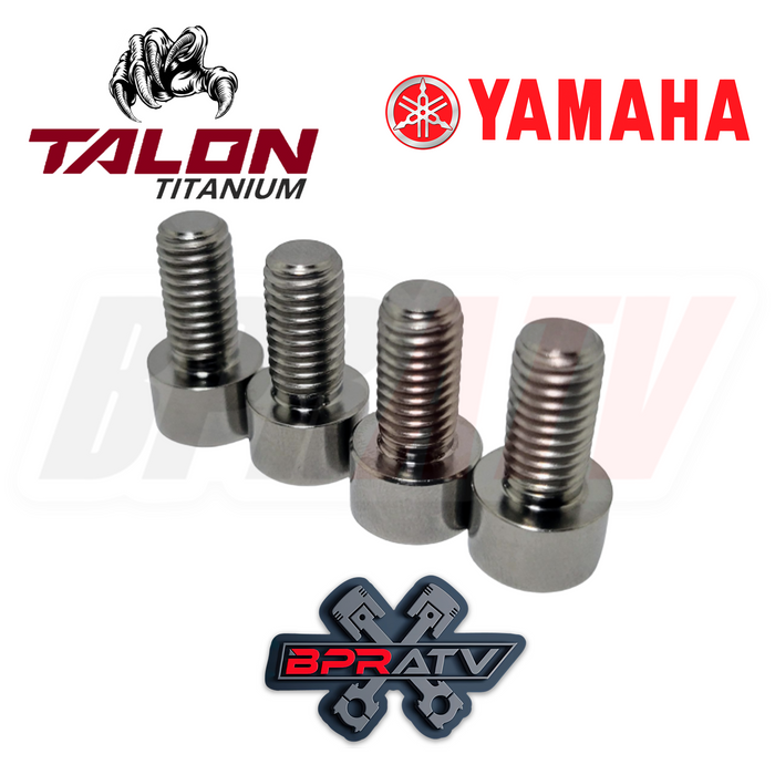 Yamaha YFZ450 YFZ 450 BPRATV Talon Titanium Rear Brake Rotor Bolts 90109-08789