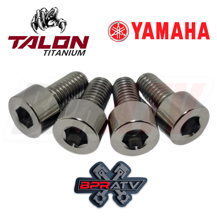 Yamaha Warrior 350 YFM350X YFM 350X TITANIUM Clutch Cover Bolts Screw Kit Ti Set