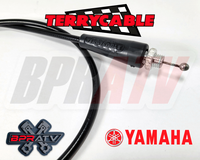 Yamaha Raptor 660 660R Throttle Cable TERRYCABLE Black Vinyl Heavy Duty Upgrade