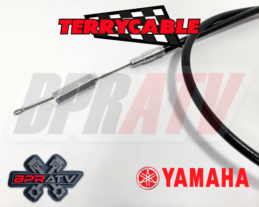 Yamaha Raptor 660 660R Throttle Cable TERRYCABLE Black Vinyl Heavy Duty Upgrade
