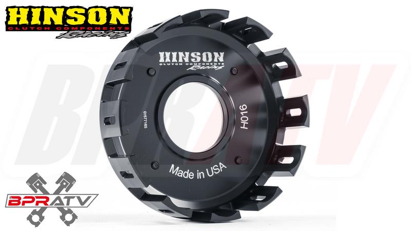Yamaha Banshee 350 Hinson Billet Clutch Basket Heavy Duty Steel Fiber Kit Gasket