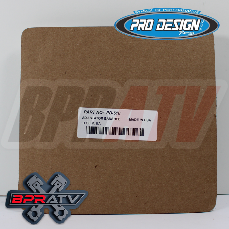 Yamaha Banshee YFZ 350 PRO DESIGN Billet Aluminum Adjustable Timing Stator Plate
