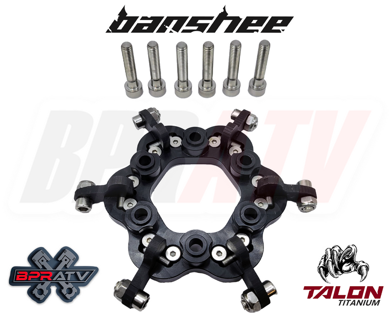 Yamaha Banshee YFZ350 BPRATV Lock Out Lock Up Clutch Kit TITANIUM Bolts Bolt Kit