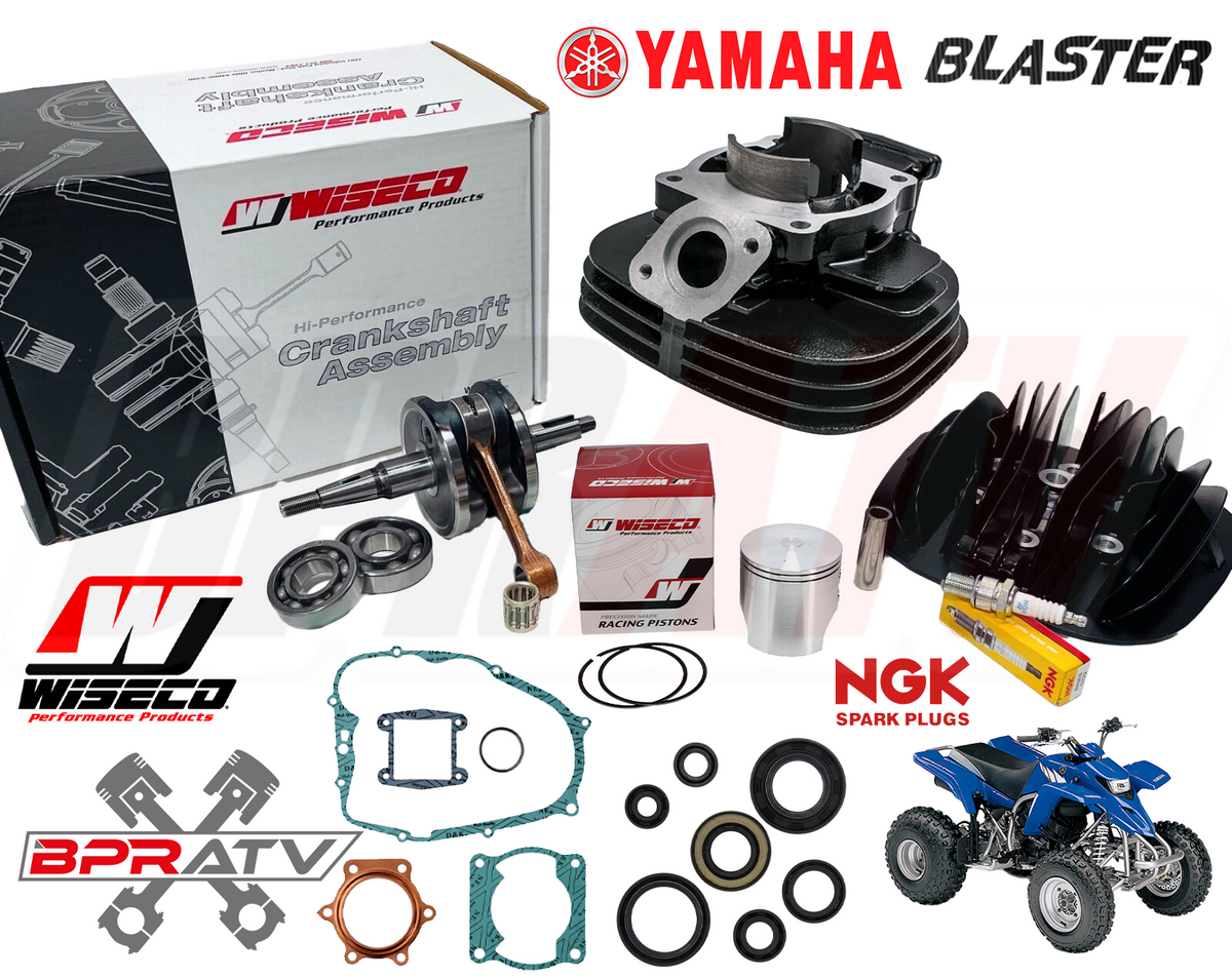 Yamaha Blaster 200 66 Piston Cylinder WISECO Crank Motor Rebuild 
