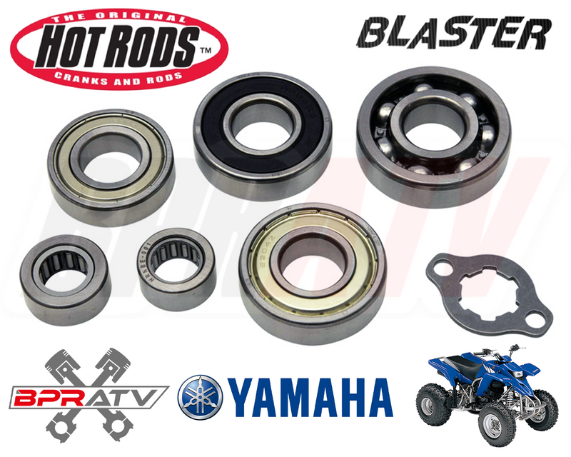 88-06 Yamaha Blaster 200 YFS 200 Hot Rods Heavy Duty Transmission Bearings Kit